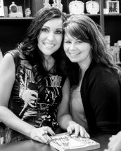 With longtime friend, Stephanie. With longtime friend, Stephanie.